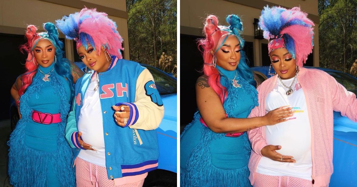 Da Brat și Jessica Harris își sărbătoresc dezvăluirea sexului la Hanifa, Valentino și Pure Atlanta