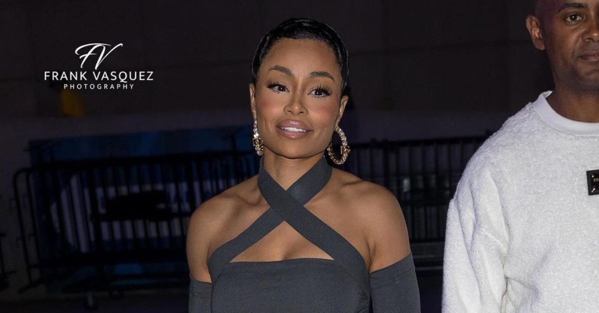 Black Chyna participă la meciul Lakers vs Grizzlies în Dolce & Gabbana x Kim Kardashian