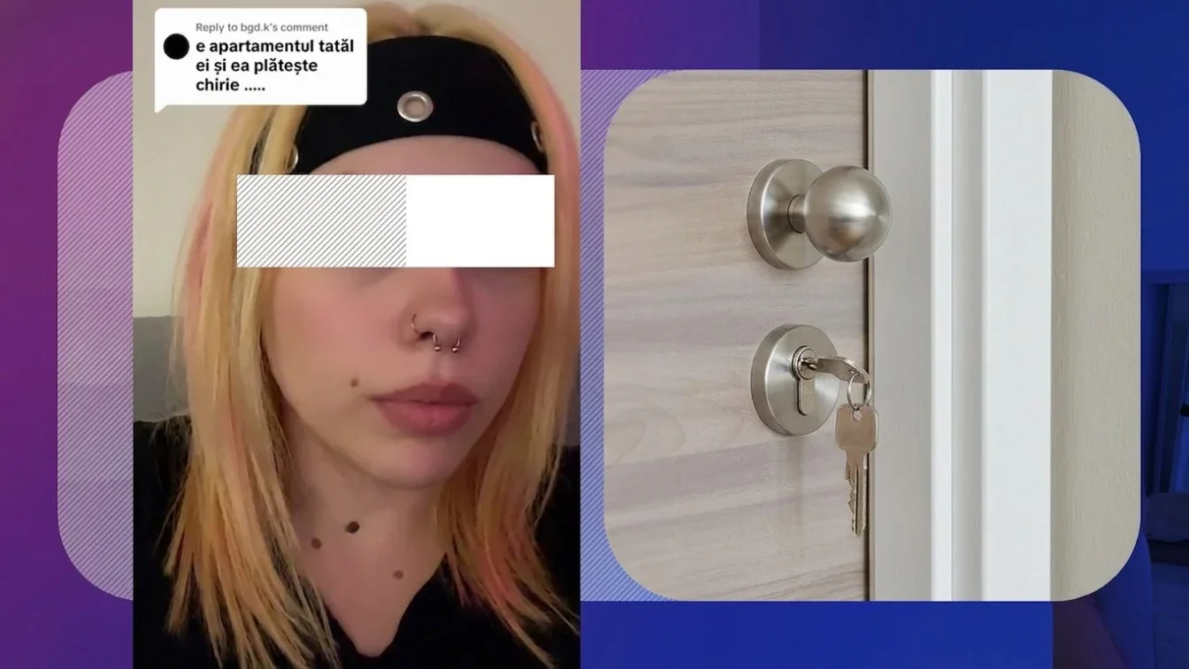 influenceriță chirie tată