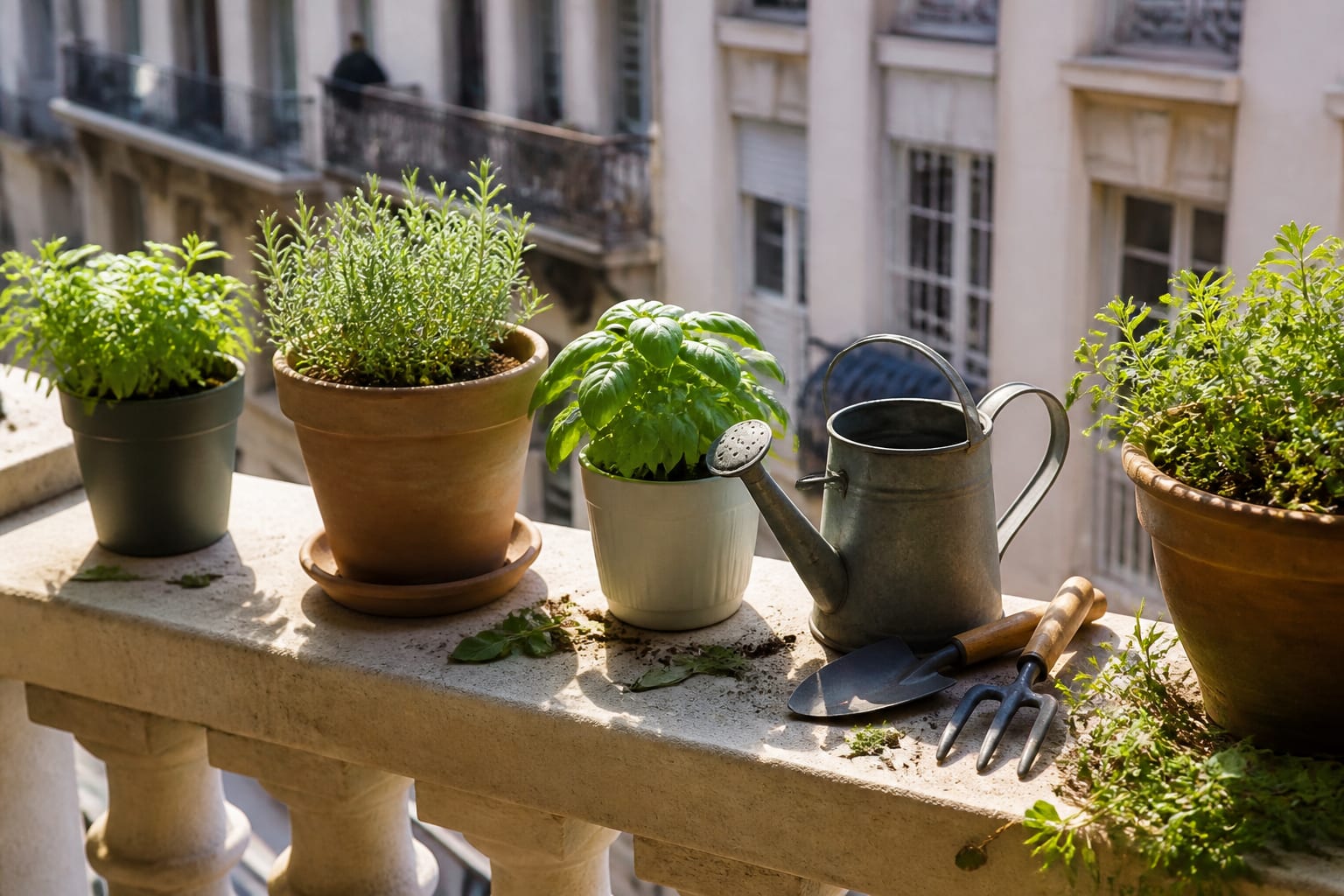 Ce plante merg pe balcon dacă ai sub 4-5 ore de soare direct