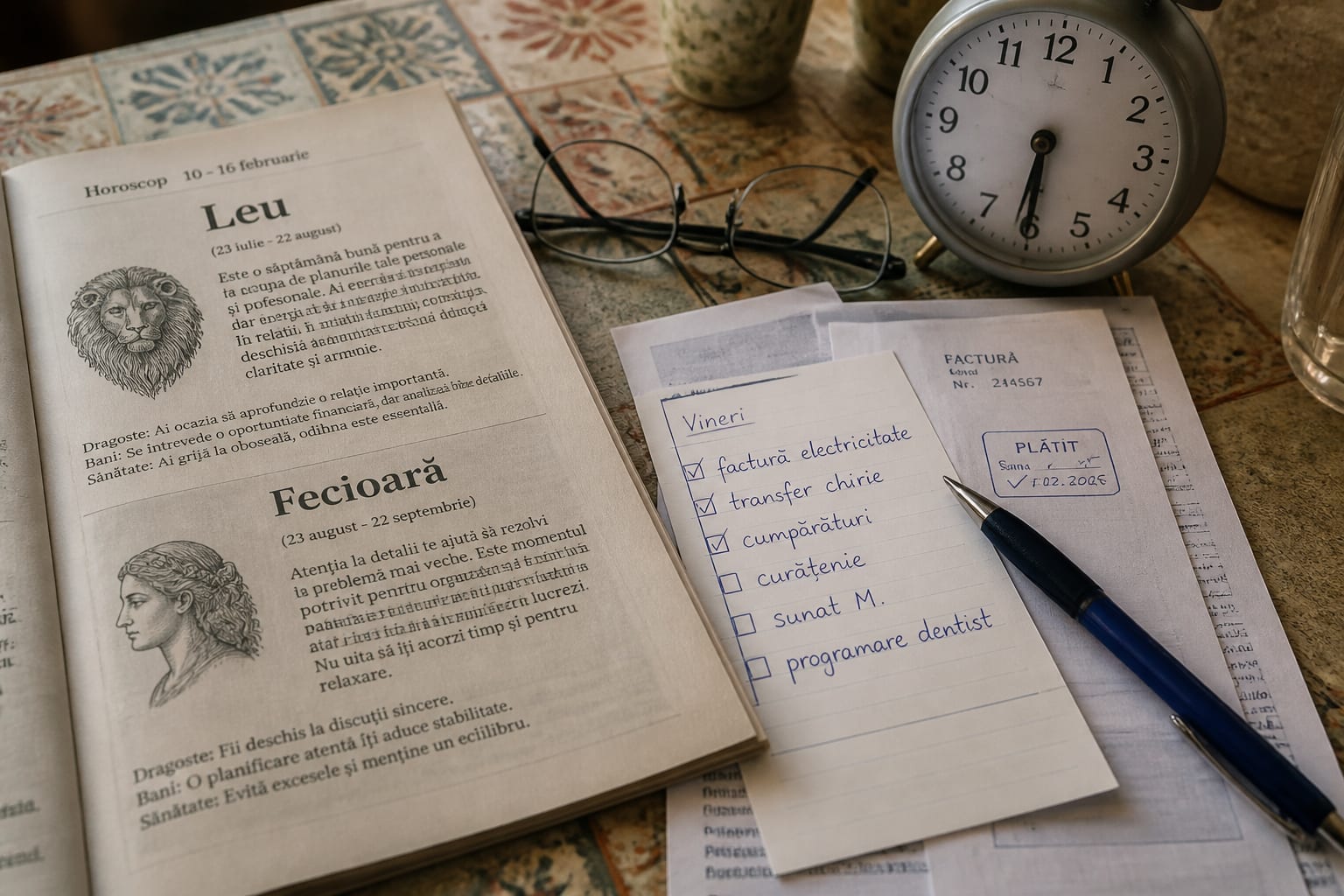 Horoscop 21 august 2026 cu o zi favorabilă pentru Leu și Fecioară