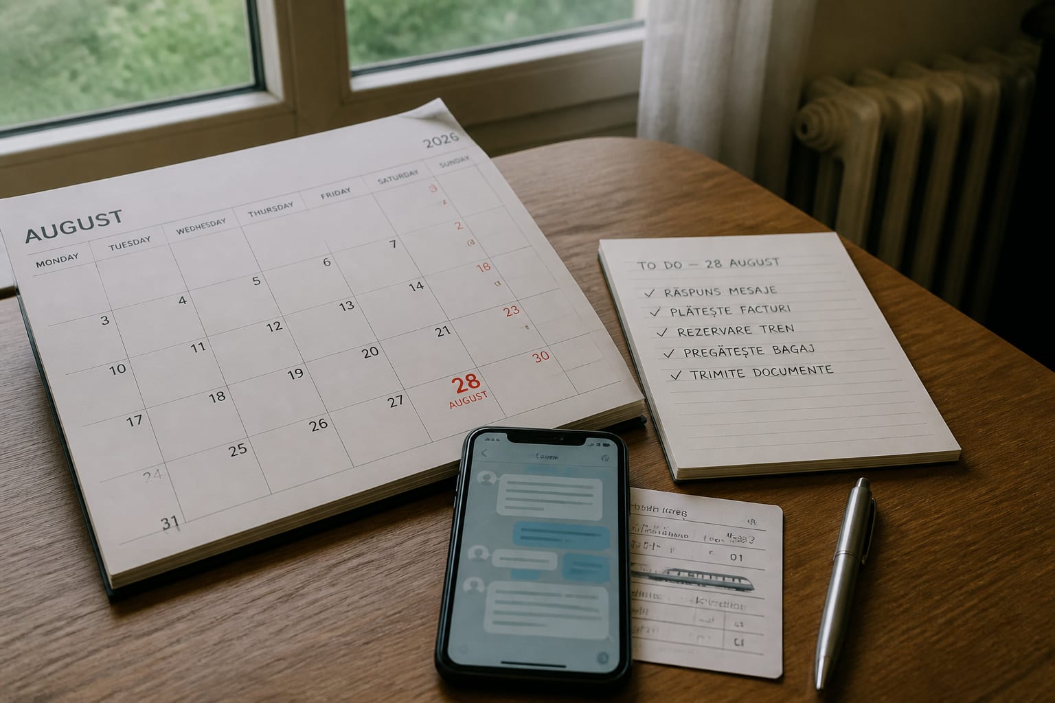 Horoscop pentru 28 august 2026, o zi favorabilă deciziilor clare și organizării