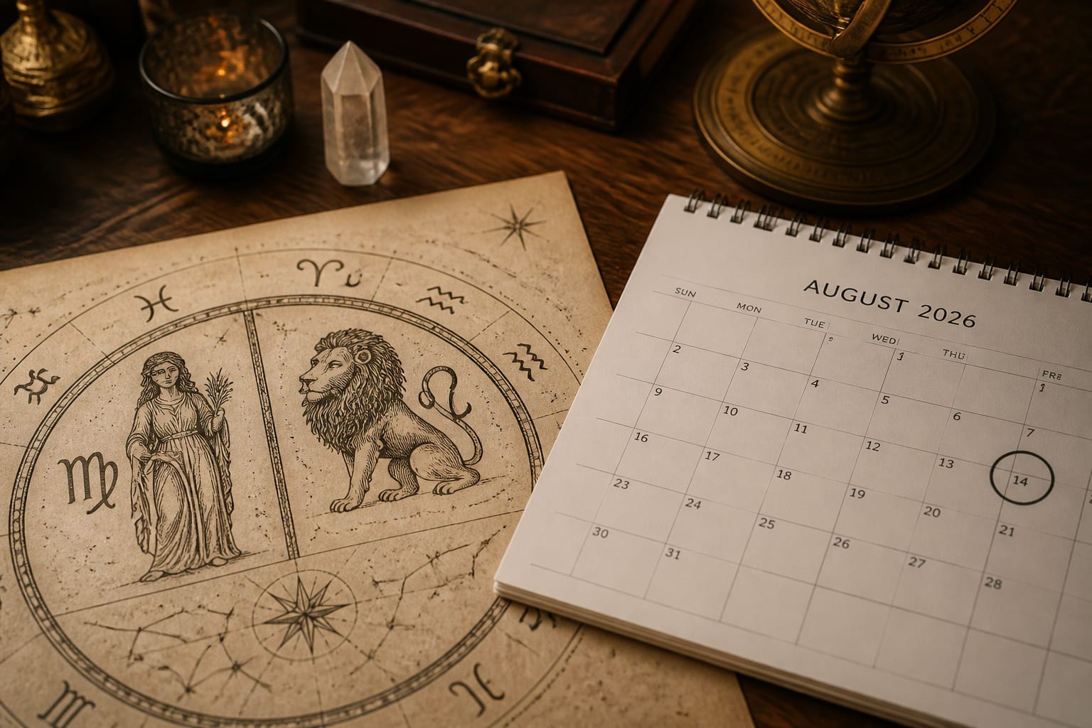 Horoscopul zilei de 14 august 2026 aduce clarificări pentru Fecioară și Leu