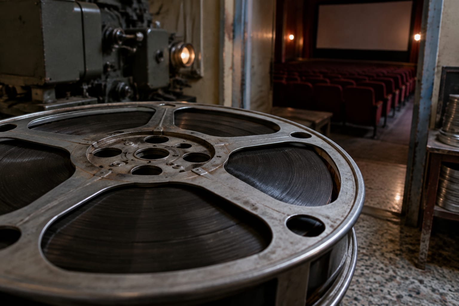 Rolă de film din cinema